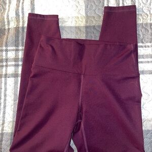 Fabletics Burgundy Leggings